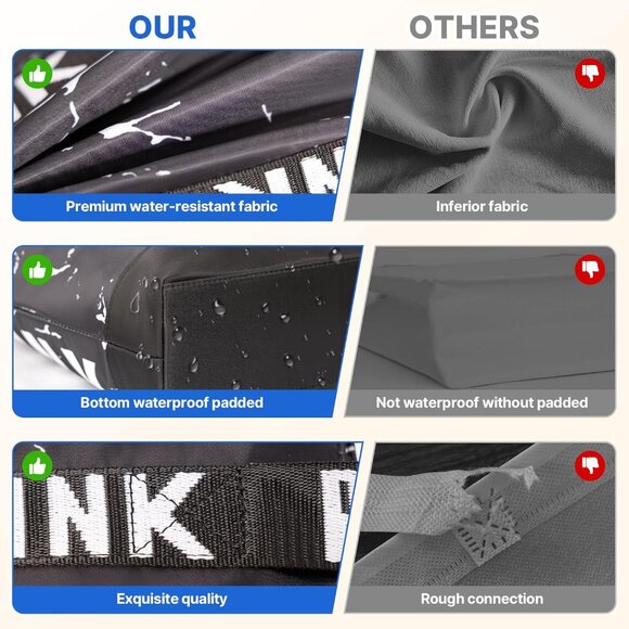 Travel Tote Bag for Women Large Waterproof Beach Bag for Daily Use Durable Nylon - Picture 3 of 8